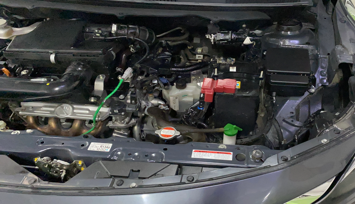 2023 Toyota Glanza G AMT, Petrol, Automatic, 24,802 km, Engine View - Left