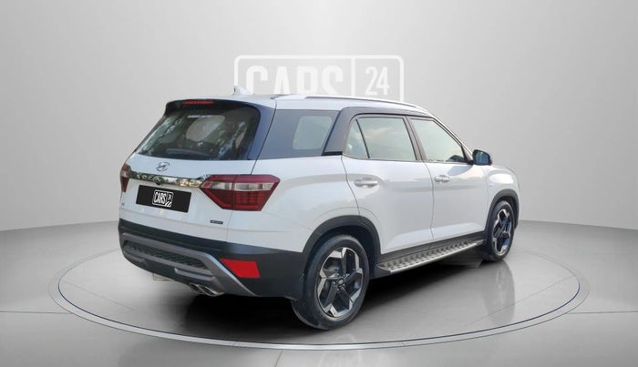 2021 Hyundai ALCAZAR 2.0 SIGNATURE (O) AT 6STR, Petrol, Automatic, 9,524 km, Right Back Diagonal