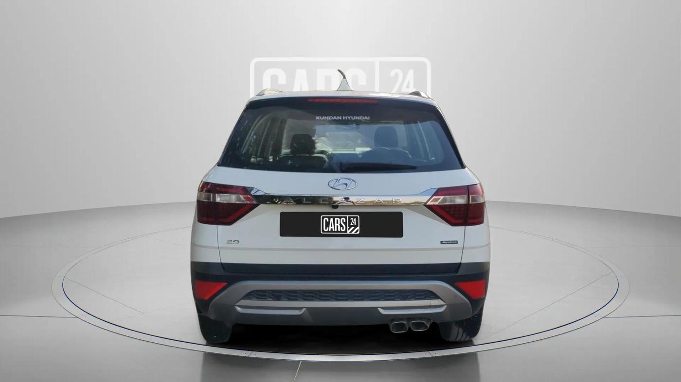 2021 Hyundai ALCAZAR 2.0 SIGNATURE (O) AT 6STR, Petrol, Automatic, 9,524 km, Left Front Diagonal