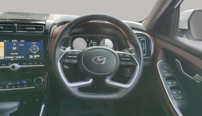 2021 Hyundai ALCAZAR 2.0 SIGNATURE (O) AT 6STR, Petrol, Automatic, 9,524 km, Steering Wheel Close Up