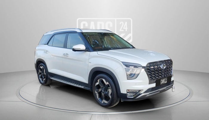 2021 Hyundai ALCAZAR 2.0 SIGNATURE (O) AT 6STR, Petrol, Automatic, 9,524 km, Right Front Diagonal