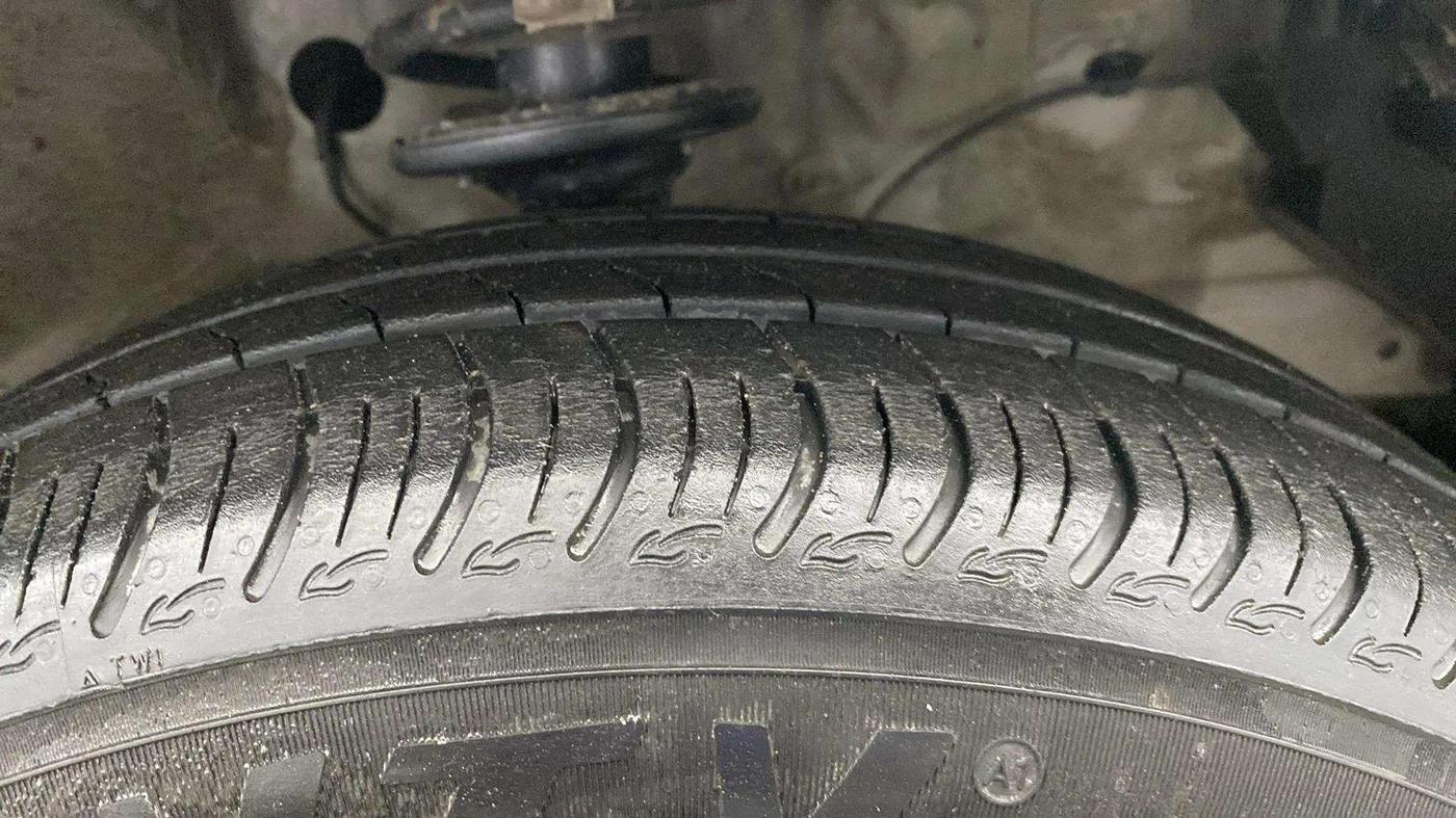 2023 Maruti S PRESSO VXI, Petrol, Manual, 13,011 km, Right Front Tyre Tread
