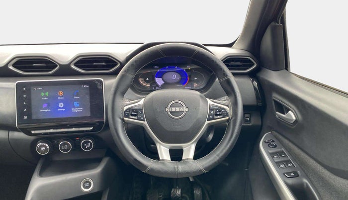 2021 Nissan MAGNITE XV PREMIUM DUAL TONE, Petrol, Manual, 68,777 km, Steering Wheel Close Up