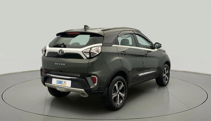 2022 Tata NEXON XZ PLUS (PREMIUM) PETROL, Petrol, Manual, 17,325 km, Right Back Diagonal