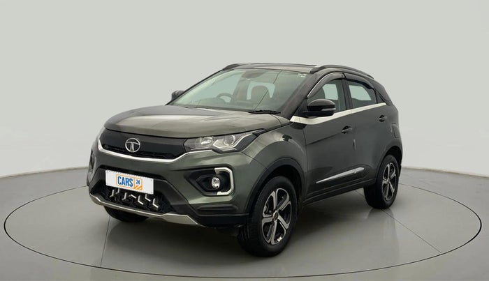 2022 Tata NEXON XZ PLUS (PREMIUM) PETROL, Petrol, Manual, 17,325 km, Left Front Diagonal