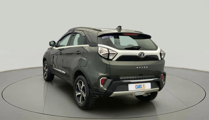 2022 Tata NEXON XZ PLUS (PREMIUM) PETROL, Petrol, Manual, 17,325 km, Left Back Diagonal
