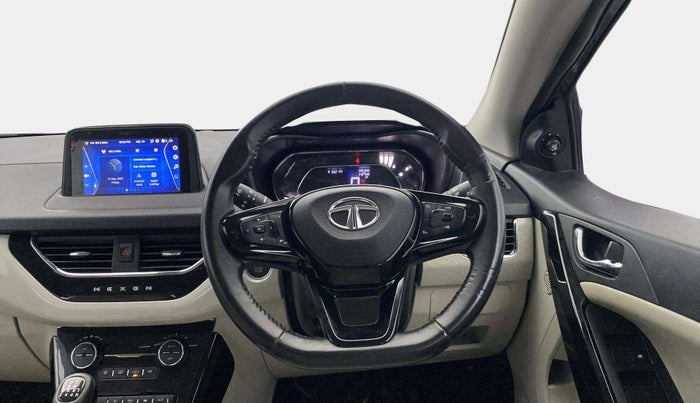 2022 Tata NEXON XZ PLUS (PREMIUM) PETROL, Petrol, Manual, 17,325 km, Steering Wheel Close Up