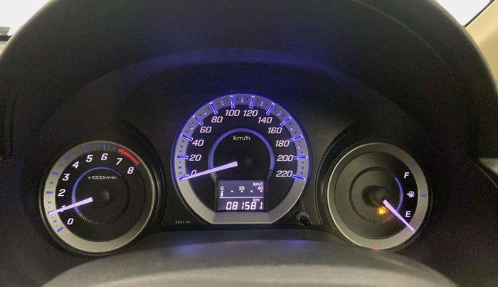 2012 Honda City 1.5L I-VTEC S MT, Petrol, Manual, 81,576 km, Odometer Image
