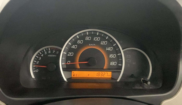 2015 Maruti Wagon R 1.0 VXI, Petrol, Manual, 18,324 km, Odometer Image