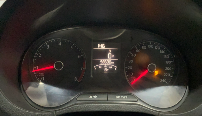2017 Volkswagen Ameo COMFORTLINE 1.2L, CNG, Manual, 58,679 km, Odometer Image