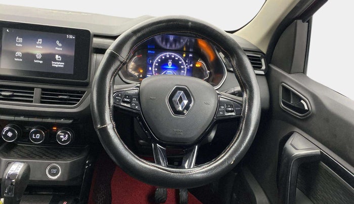 2023 Renault Kiger RXZ AMT DUAL TONE, Petrol, Automatic, 43,317 km, Steering Wheel Close Up