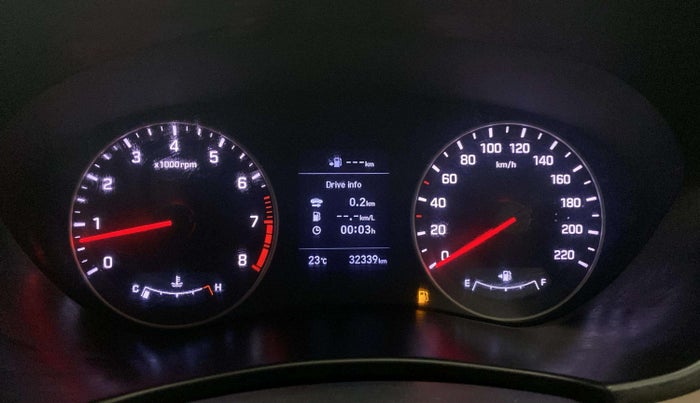 2019 Hyundai Elite i20 ASTA 1.2 (O), Petrol, Manual, 32,296 km, Odometer Image
