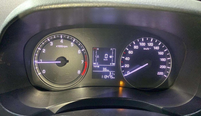 2016 Hyundai Creta SX PLUS 1.6 PETROL SPECIAL EDITION, Petrol, Manual, 1,13,472 km, Odometer Image