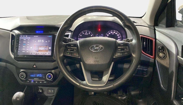 2016 Hyundai Creta SX PLUS 1.6 PETROL SPECIAL EDITION, Petrol, Manual, 1,13,472 km, Steering Wheel Close Up
