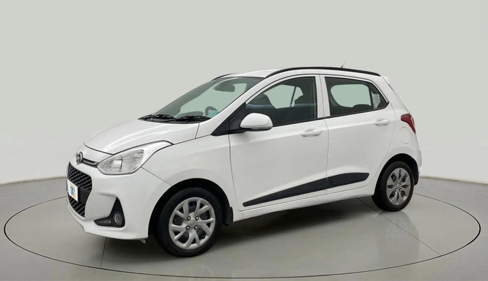 2018 Hyundai Grand i10 SPORTZ 1.2 KAPPA VTVT, Petrol, Manual, 39,931 km, Left Front Diagonal