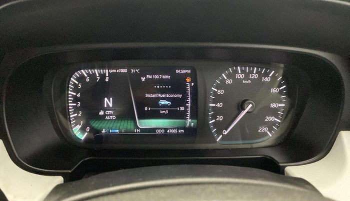 2021 Tata PUNCH CREATIVE  AMT, Petrol, Automatic, 47,058 km, Odometer Image