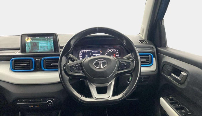 2021 Tata PUNCH CREATIVE  AMT, Petrol, Automatic, 47,058 km, Steering Wheel Close Up