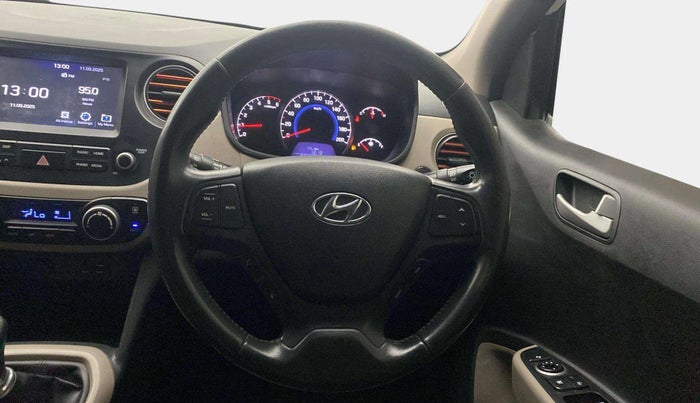 2017 Hyundai Grand i10 ASTA U2 1.2 CRDI, Diesel, Manual, 80,149 km, Steering Wheel Close Up