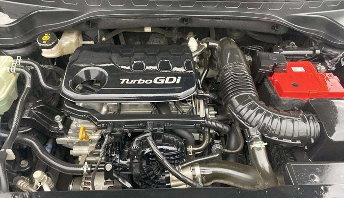 2021 KIA SONET HTX 1.0 IMT, Petrol, Manual, 57,682 km, Engine View