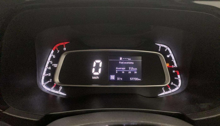 2021 KIA SONET HTX 1.0 IMT, Petrol, Manual, 57,682 km, Odometer Image