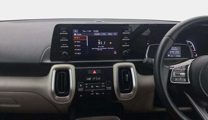 2021 KIA SONET HTX 1.0 IMT, Petrol, Manual, 57,682 km, Air Conditioner