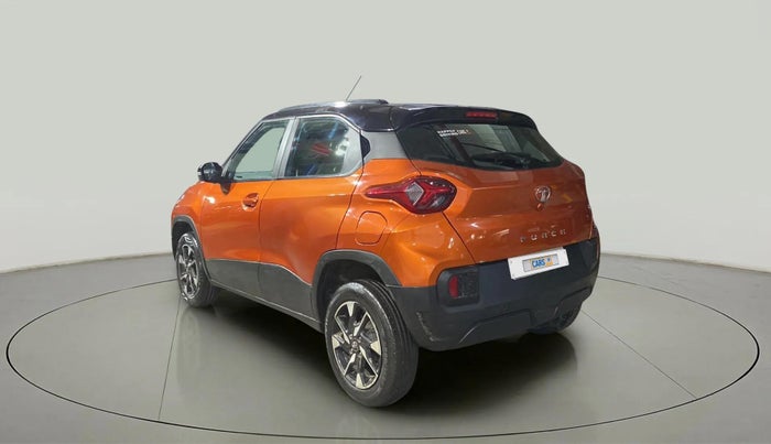2022 Tata PUNCH CREATIVE AMT 1.2 RTN DUAL TONE, Petrol, Automatic, 30,100 km, Left Back Diagonal