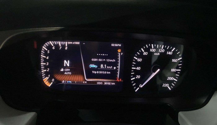 2022 Tata PUNCH CREATIVE AMT 1.2 RTN DUAL TONE, Petrol, Automatic, 30,100 km, Odometer Image