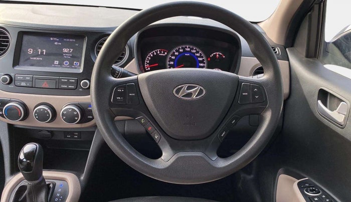 2019 Hyundai Grand i10 SPORTZ AT 1.2 KAPPA VTVT, Petrol, Automatic, 45,294 km, Steering Wheel Close Up