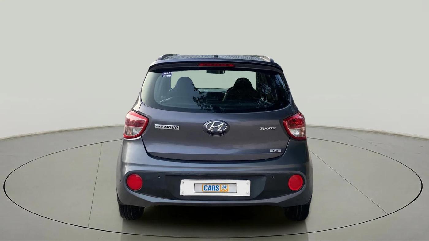 2019 Hyundai Grand i10 SPORTZ AT 1.2 KAPPA VTVT, Petrol, Automatic, 45,294 km, Back/Rear