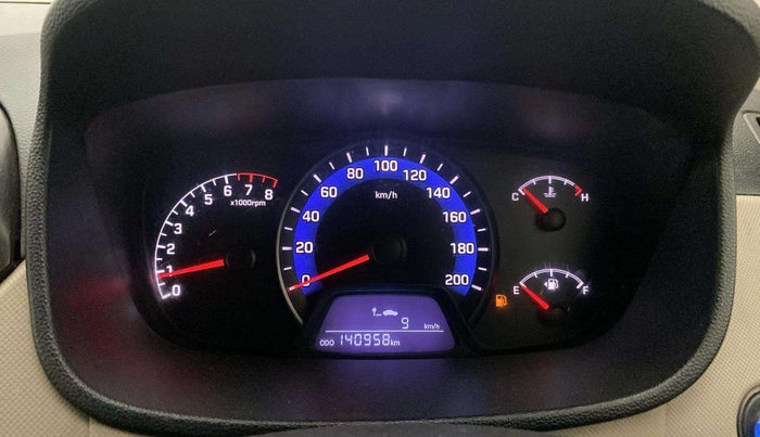 2015 Hyundai Xcent SX 1.2 (O), Petrol, Manual, 1,40,947 km, Odometer Image