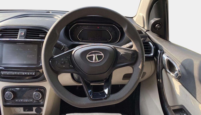 2022 Tata TIGOR XZ PLUS PETROL, Petrol, Manual, 33,319 km, Steering Wheel Close Up