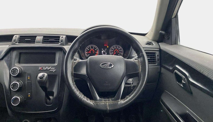 2018 Mahindra KUV 100 NXT K2+ P 6 STR, Petrol, Manual, 41,440 km, Steering Wheel Close Up