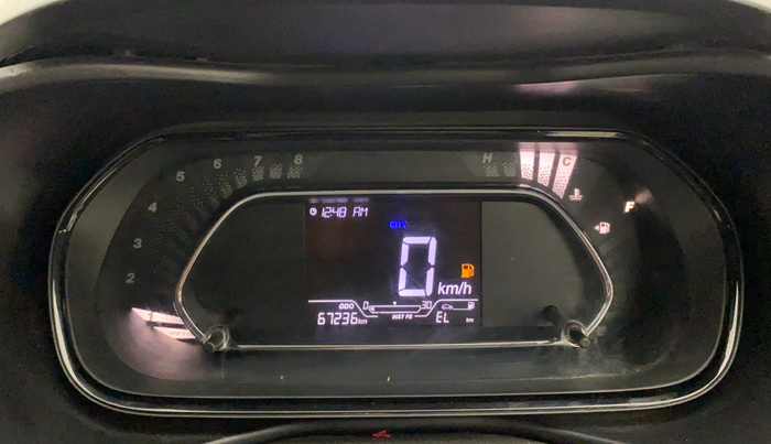 2022 Tata NEXON XZ PLUS PETROL DARK EDITION, Petrol, Manual, 67,235 km, Odometer Image