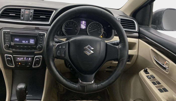 2017 Maruti Ciaz ZETA 1.4  AT PETROL, Petrol, Automatic, 64,161 km, Steering Wheel Close Up