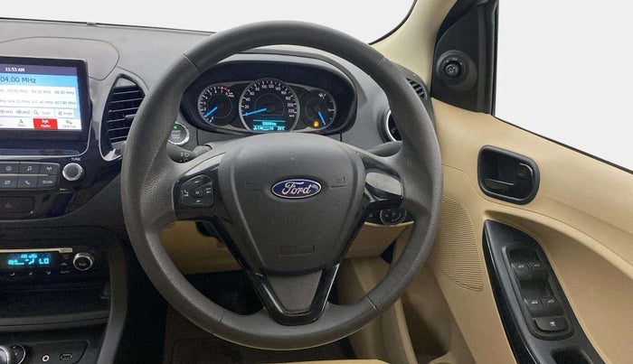 2018 Ford Figo Aspire TITANIUM 1.2 PETROL, Petrol, Manual, 10,640 km, Steering Wheel Close Up