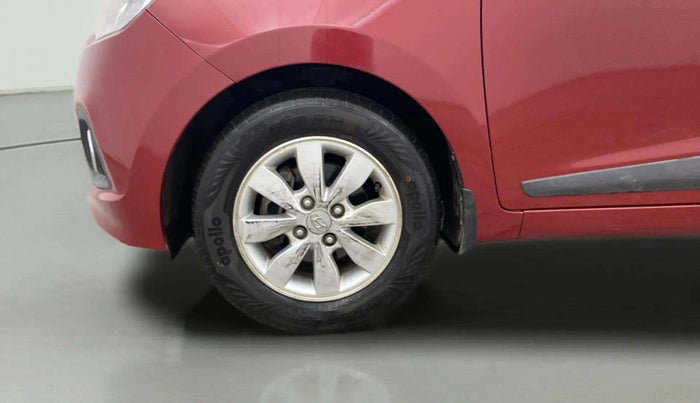 2014 Hyundai Xcent S (O) 1.2, Petrol, Manual, 39,867 km, Left Front Wheel