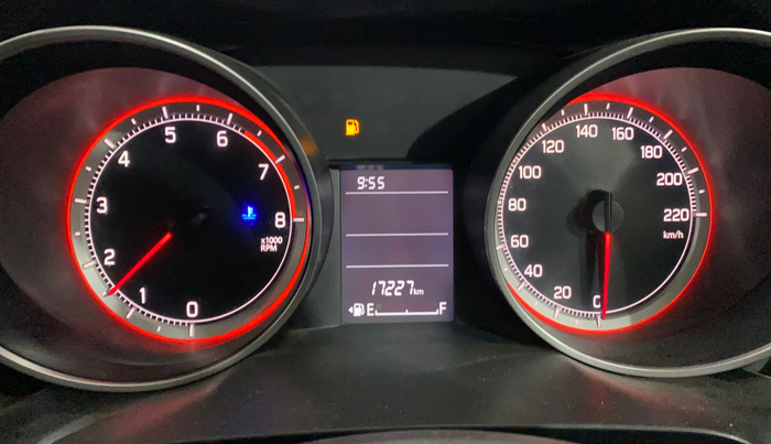 2023 Maruti Swift VXI, Petrol, Manual, 17,221 km, Odometer Image