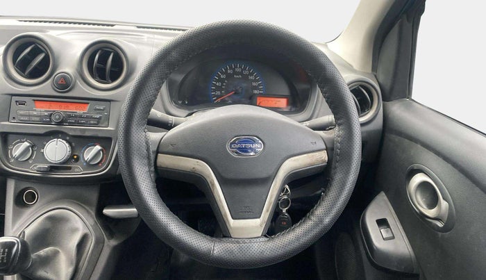 2018 Datsun Go T (O), Petrol, Manual, 27,323 km, Steering Wheel Close Up