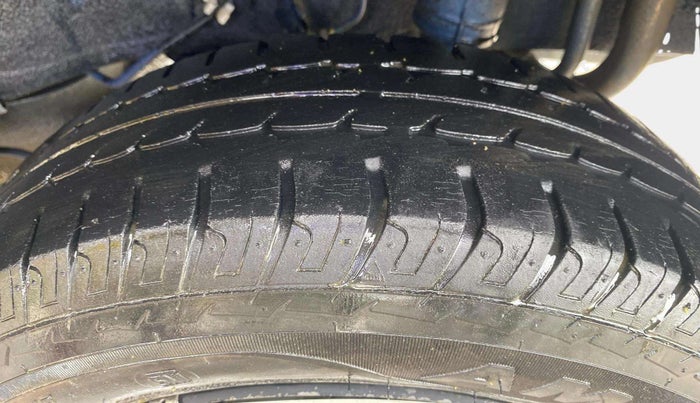 2018 Datsun Go T (O), Petrol, Manual, 27,323 km, Left Rear Tyre Tread