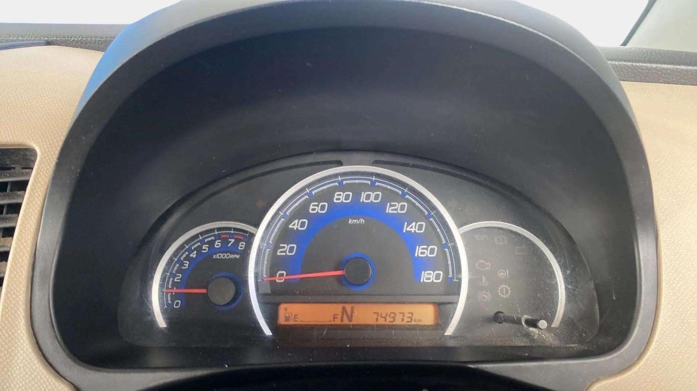 2018 Maruti Wagon R 1.0 VXI AMT, Petrol, Automatic, 74,966 km, Odometer Image