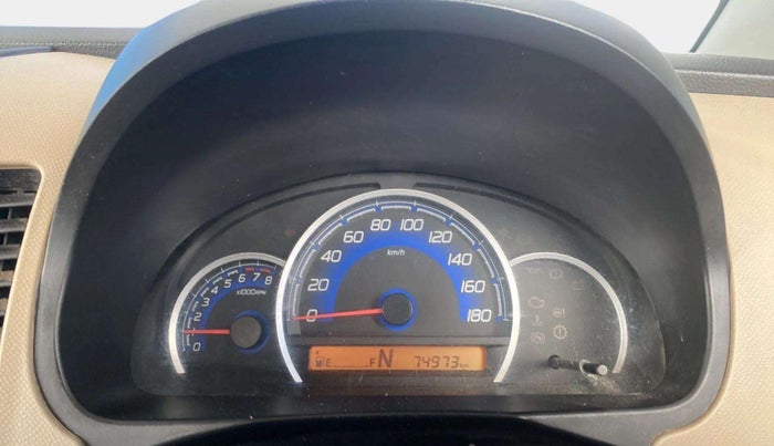 2018 Maruti Wagon R 1.0 VXI AMT, Petrol, Automatic, 74,966 km, Odometer Image