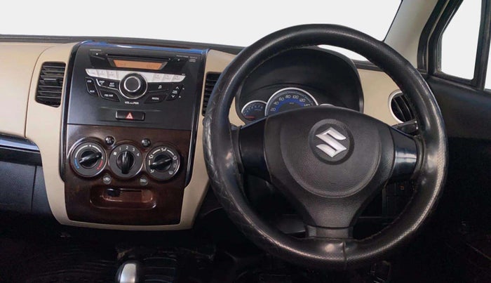 2018 Maruti Wagon R 1.0 VXI AMT, Petrol, Automatic, 74,966 km, Steering Wheel Close Up