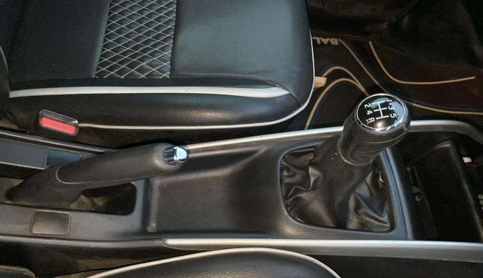 2018 Maruti Baleno ZETA PETROL 1.2, Petrol, Manual, 70,534 km, Gear Lever