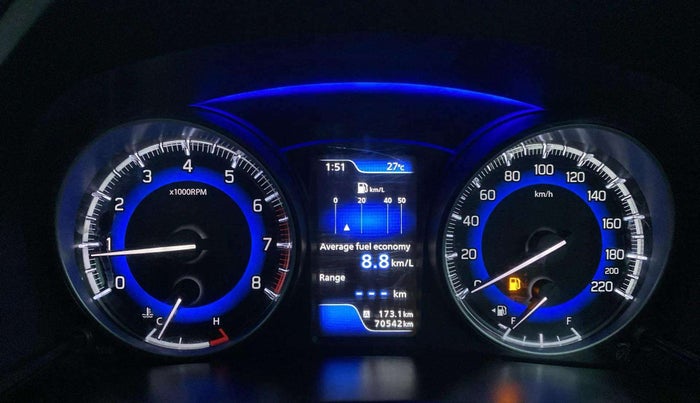 2018 Maruti Baleno ZETA PETROL 1.2, Petrol, Manual, 70,534 km, Odometer Image