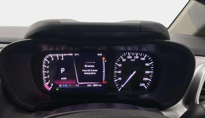 2022 Tata ALTROZ XZA PLUS, Petrol, Automatic, 55,070 km, Odometer Image