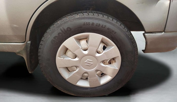 2011 Maruti Eeco 5 STR WITH A/C+HTR, Petrol, Manual, 1,16,987 km, Left Rear Wheel
