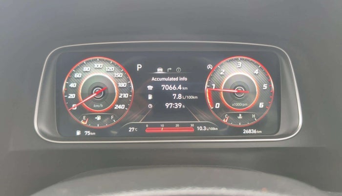 2024 Hyundai ALCAZAR 1.5 SIGNATURE (O) AT 7STR, Diesel, Automatic, 26,836 km, Odometer Image