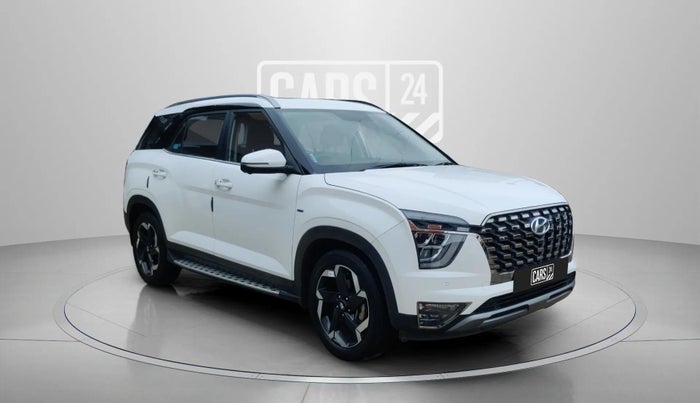 2024 Hyundai ALCAZAR 1.5 SIGNATURE (O) AT 7STR, Diesel, Automatic, 26,836 km, Right Front Diagonal