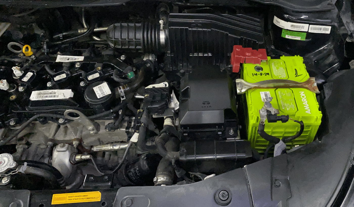 2022 Tata ALTROZ XZ PLUS PETROL DARK EDITION, Petrol, Manual, 40,087 km, Engine View - Left