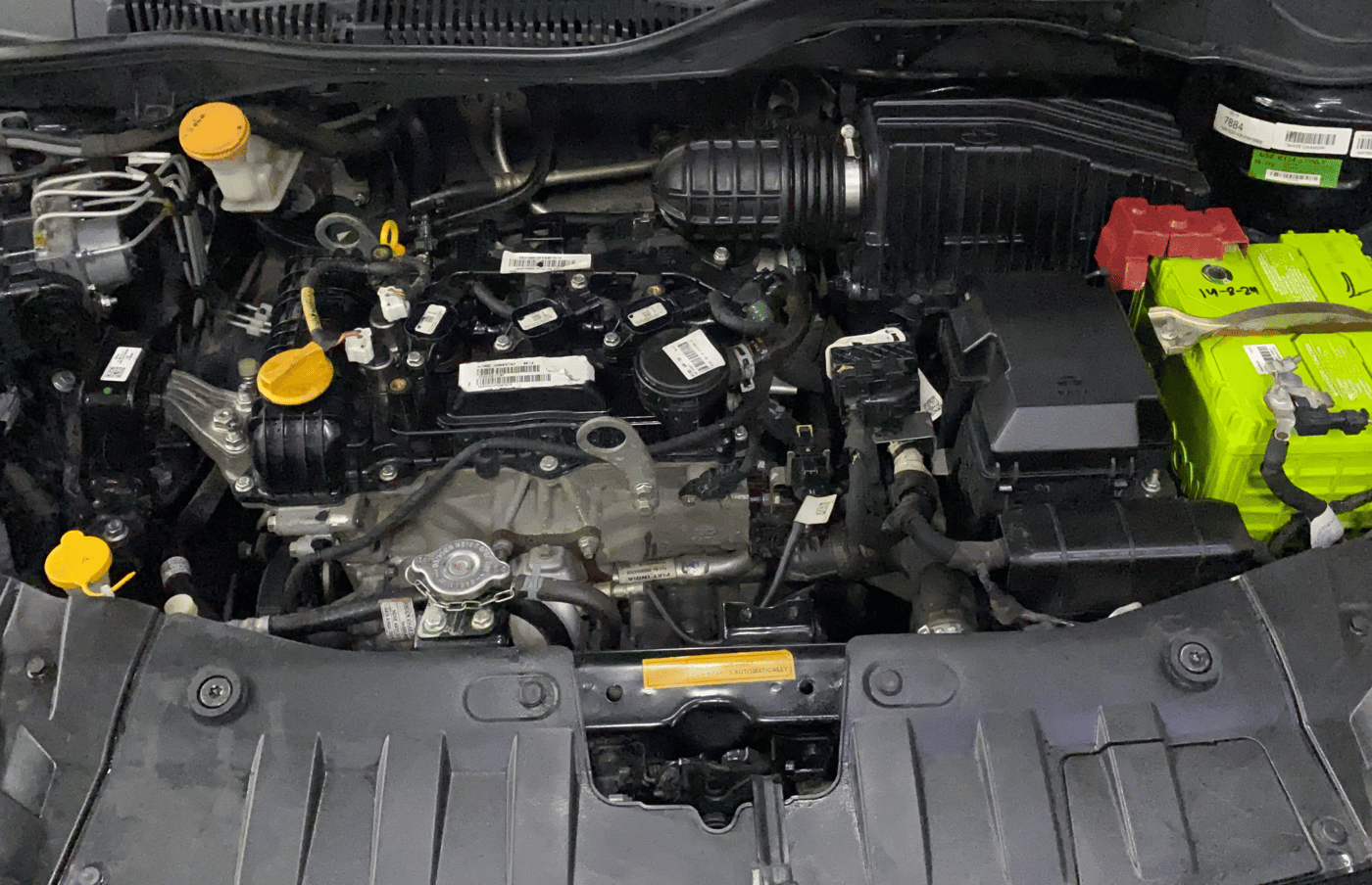 2022 Tata ALTROZ XZ PLUS PETROL DARK EDITION, Petrol, Manual, 40,087 km, Engine View